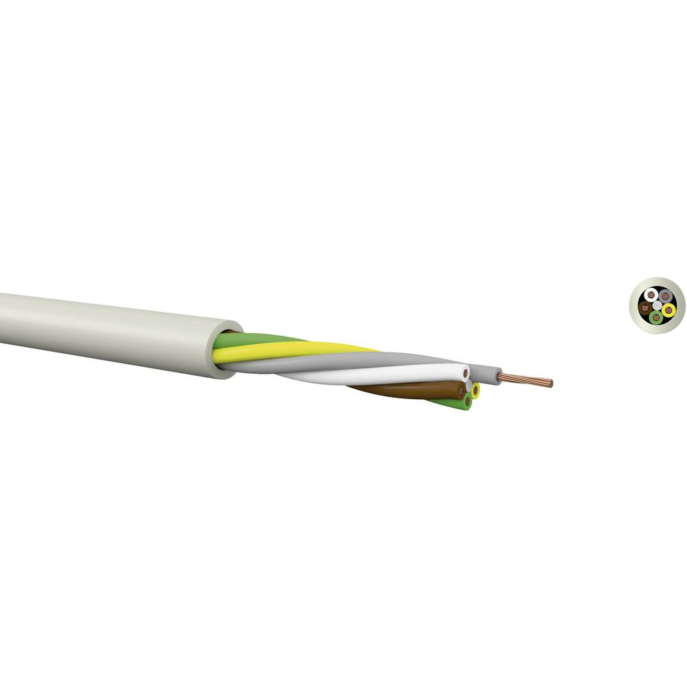 Kabeltronik LiYY řídicí kabel 6 x 0.75 mm² šedá 010607500 100 m