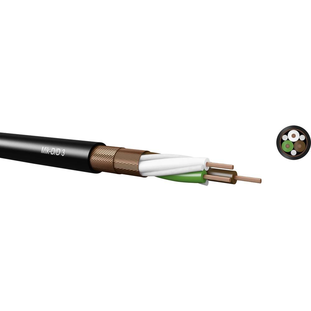Kabeltronik 58D202209 mikrofonový kabel 2 x 0.22 mm² černá 100 m