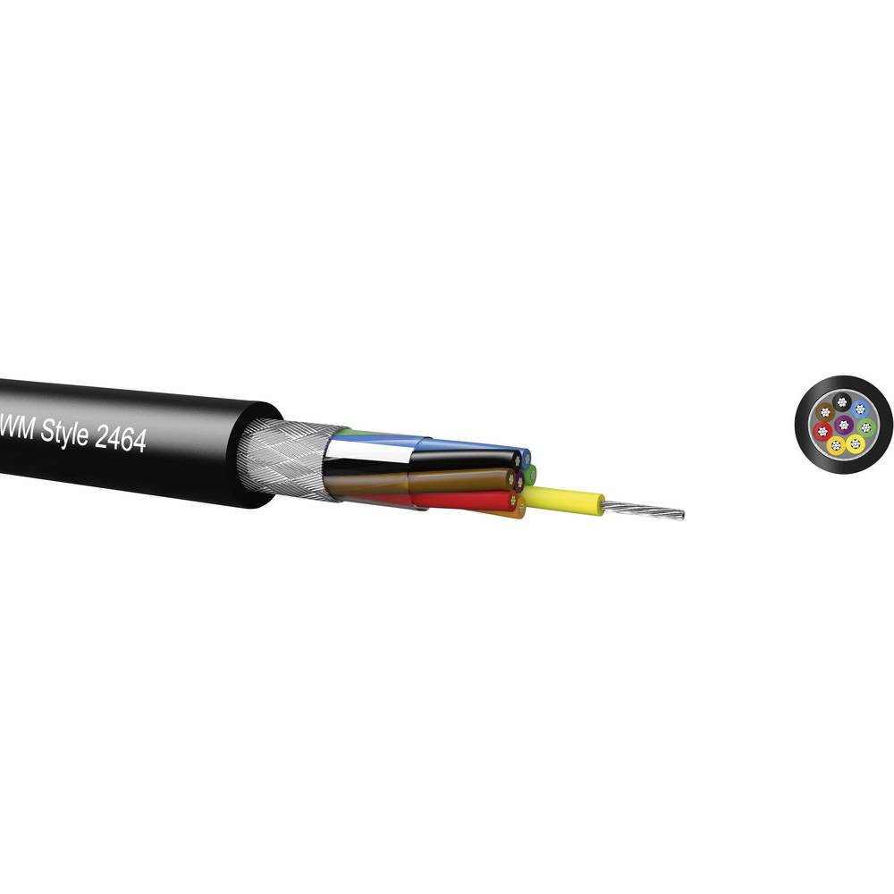 Kabeltronik LiYCY řídicí kabel 10 x 0.50 mm² černá 096102009 S 500 m