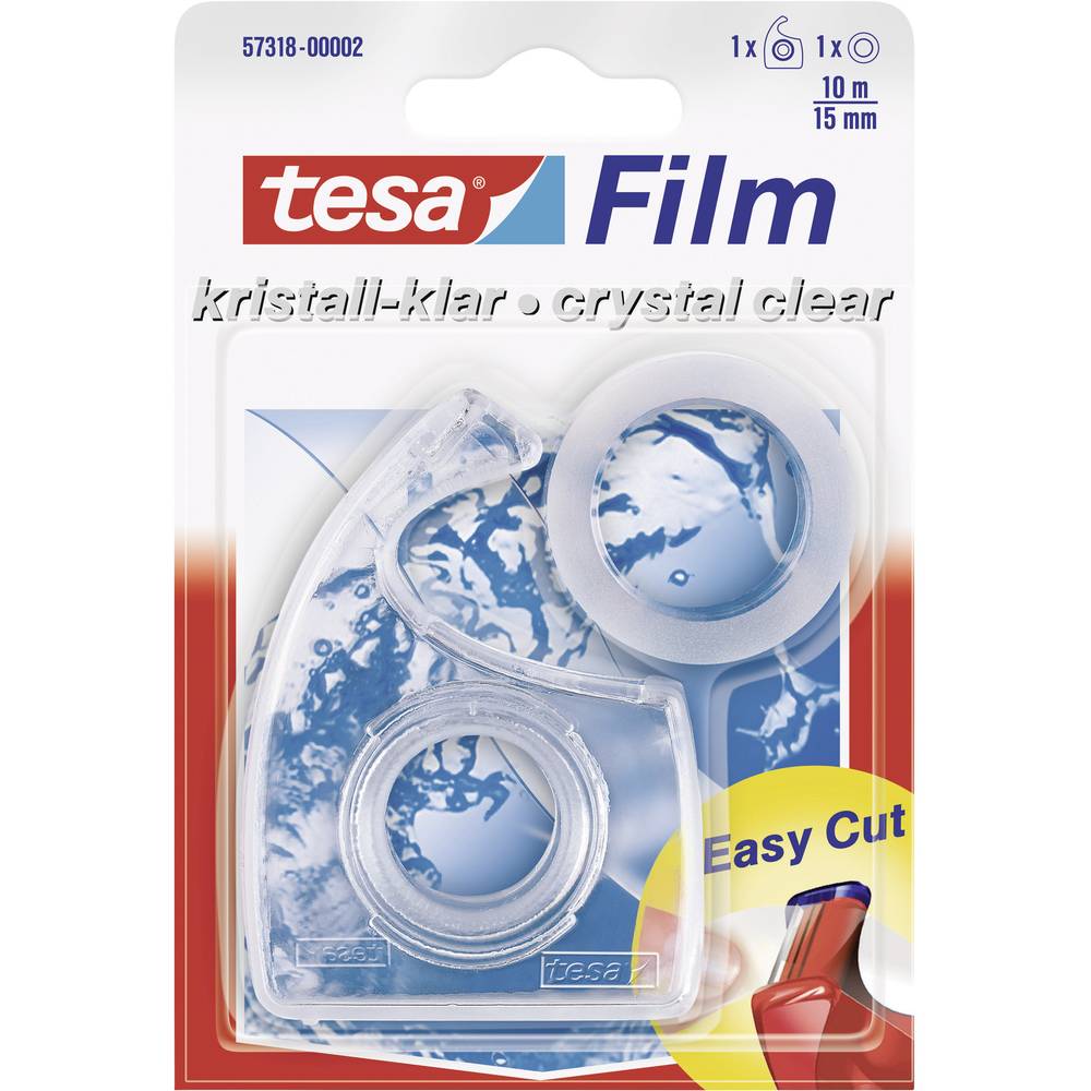 tesa Tesa 57318-00002-04 tesafilm křišťálově čistý transparentní (d x š) 10 m x 15 mm 1 ks