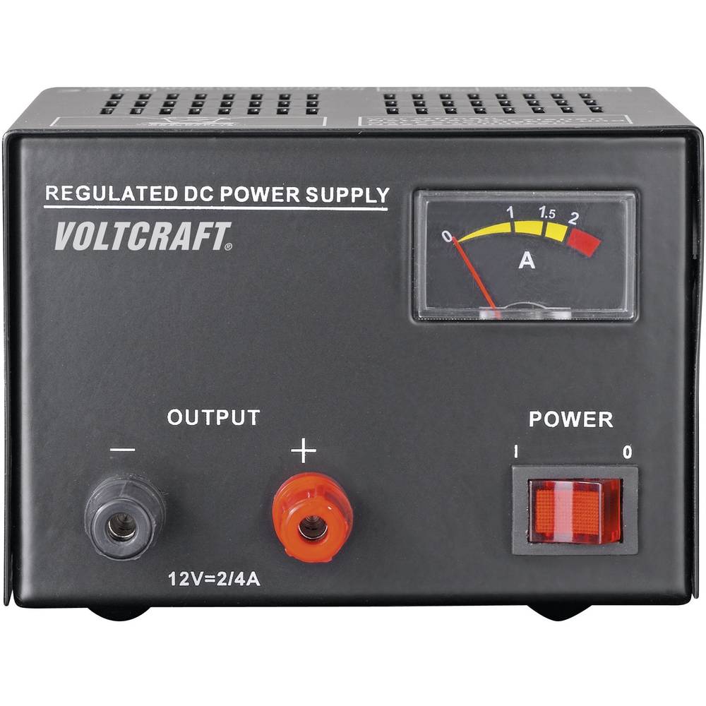 VOLTCRAFT FSP-1122 laboratorní zdroj s pevným napětím, Kalibrováno dle (DAkkS), 12 V/DC, 2 A, 25 W, výstup 1 x, FSP-1122