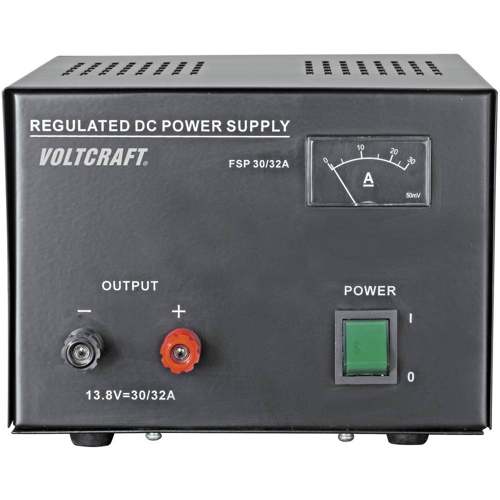VOLTCRAFT FSP-11320 laboratorní zdroj s pevným napětím, Kalibrováno dle (ISO), 13.8 V/DC, 20 A, 280 W, výstup 1 x, FSP-1