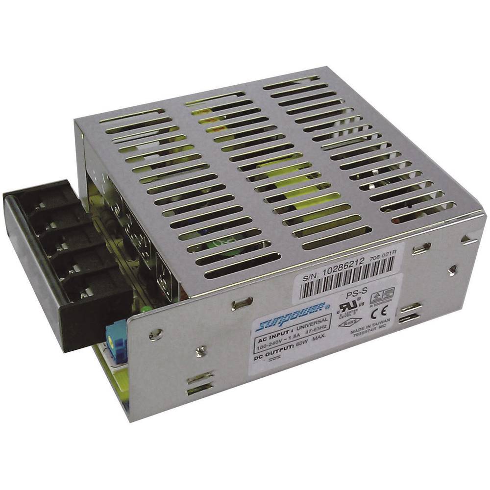 spínaný síťový zdroj SunPower Technologies SPS S060-12 12 V/DC 5 A 60 W
