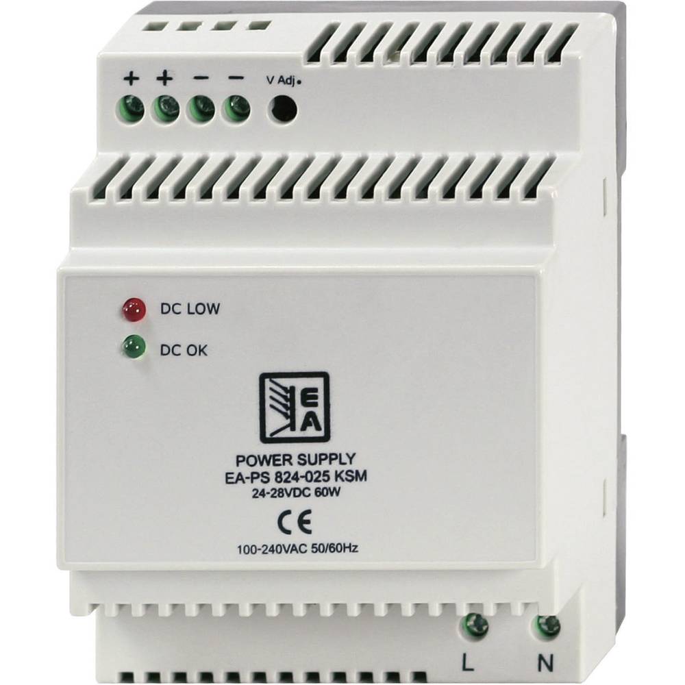 EA Elektro Automatik EA-PS 824-025 KSM síťový zdroj na DIN lištu, 2.5 A, 60 W, výstupy 1 x