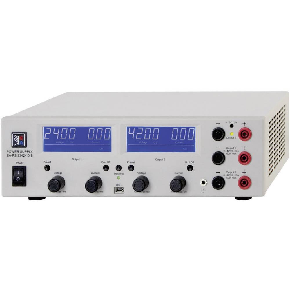EA Elektro Automatik PS 2384-03B Triple laboratorní zdroj s nastavitelným napětím, 0 - 84 V/DC, 0 - 3 A, 212 W, USB, lze