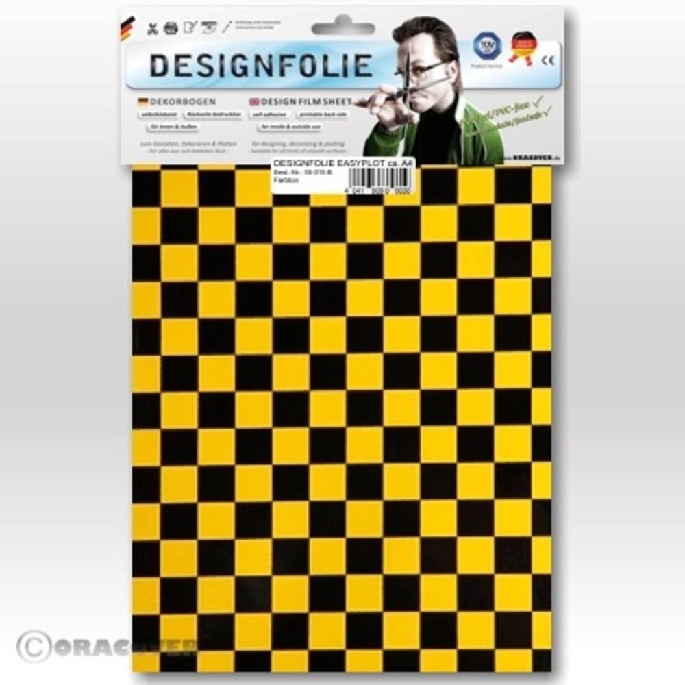 Oracover 95-037-071-B designová fólie Easyplot Fun 4 (d x š) 300 mm x 208 mm perleťová, zlatá, žlutá, černá