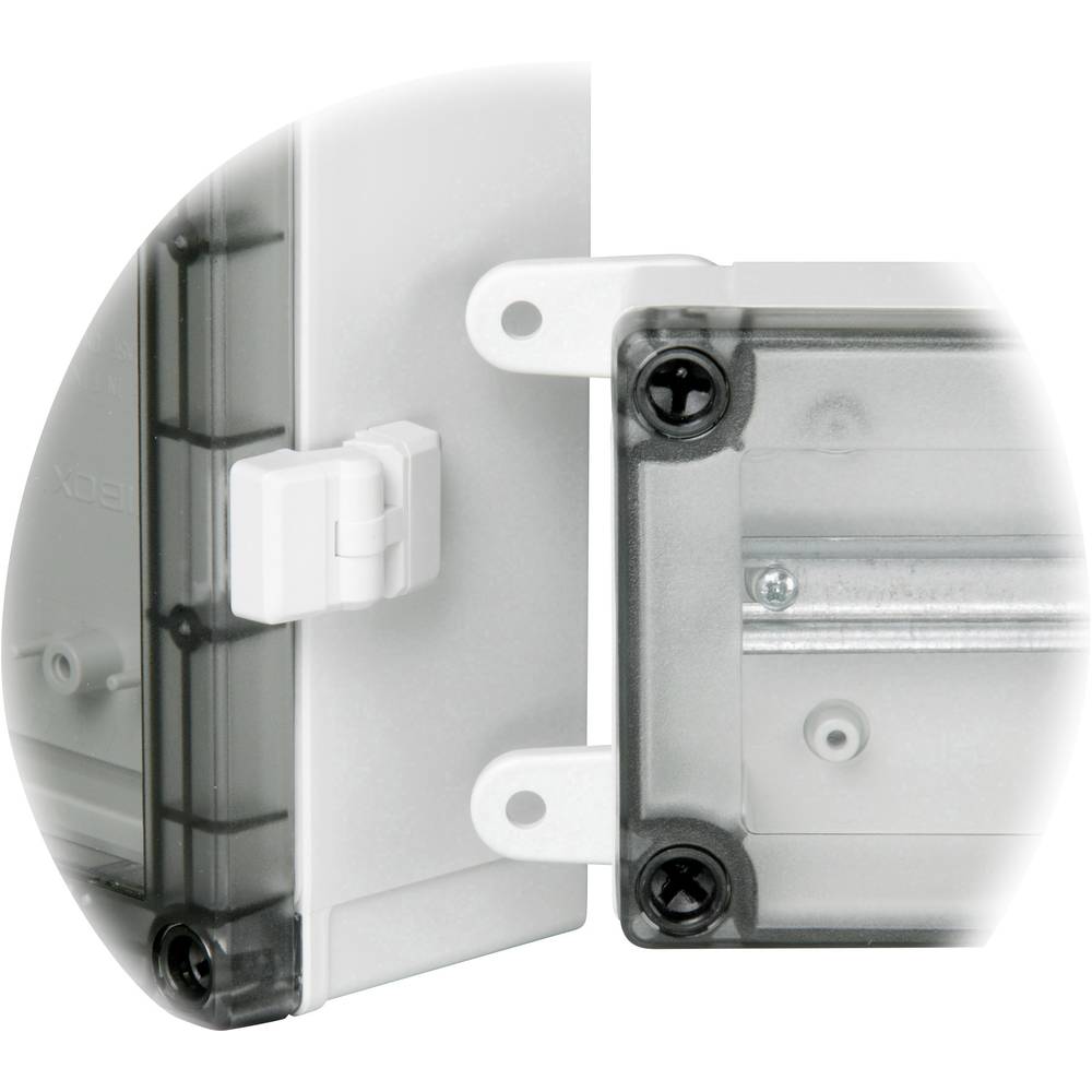 Fibox FP 22046 SET držák na stěnu polyamid světle šedá 4 ks