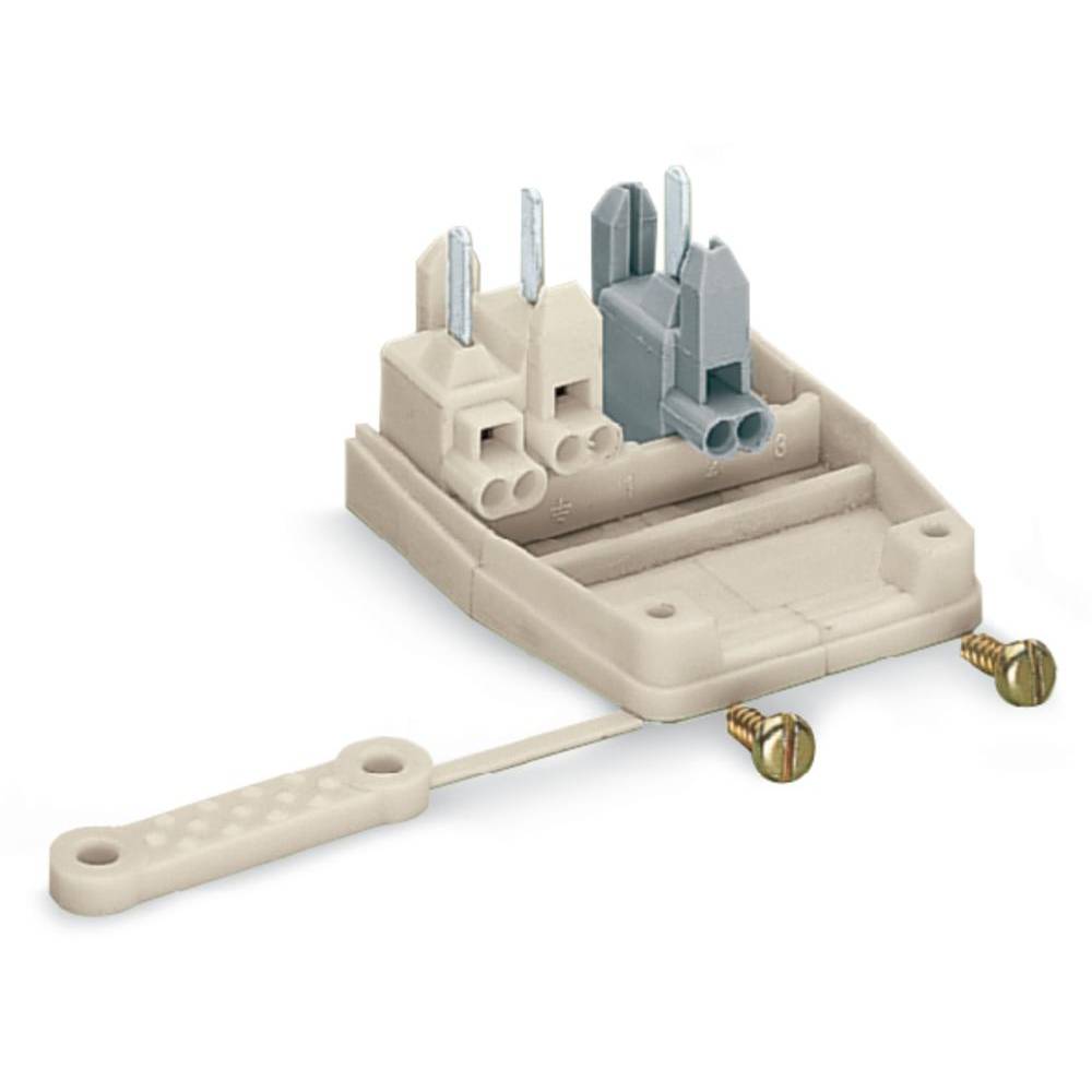 kabelová svorka Tuhost (příčný řez): 0.5-1 mm² Pólů: 4 WAGO WAGO GmbH & Co. KG 200 ks bílá