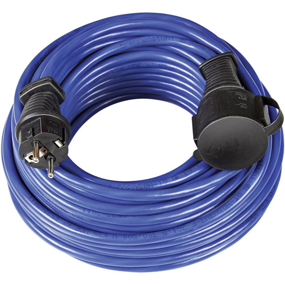 Brennenstuhl 1169810 napájecí prodlužovací kabel modrá 10.00 m N05V3V3-F 3G 1,5 mm²