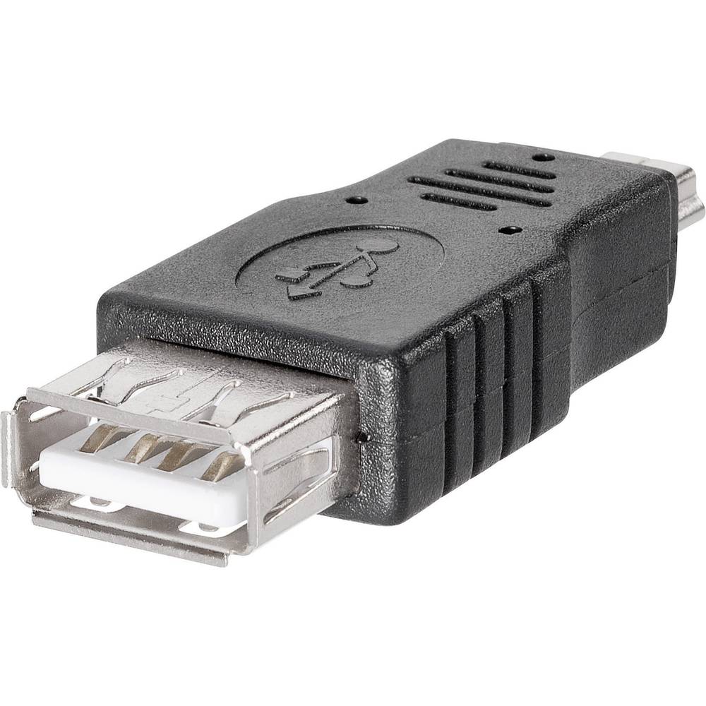 USB adaptér 10120275 USB spojka typu A na mini USB zástrčku typu B, 5pólová 10120275 BKL Electronic Množství: 1 ks