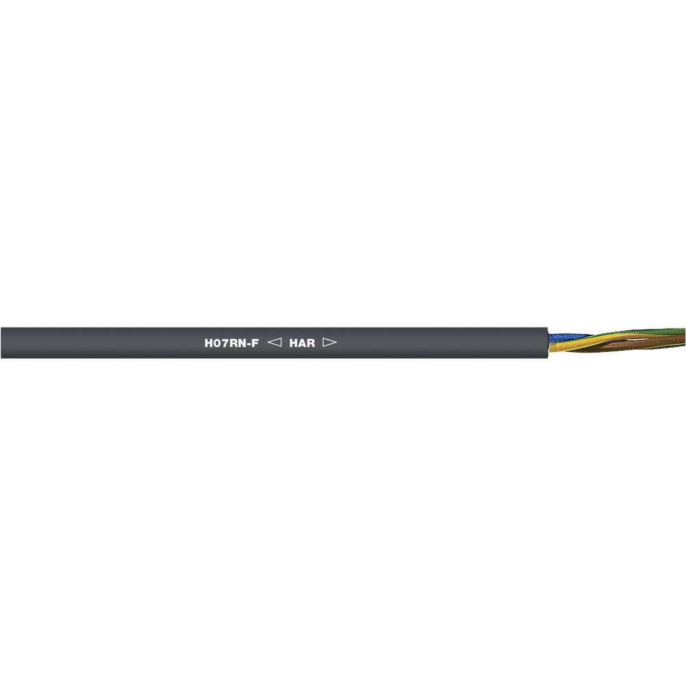 LAPP 16001303-1 kabel s gumovou izolací H07RN-F 5 x 4 mm² černá metrové zboží
