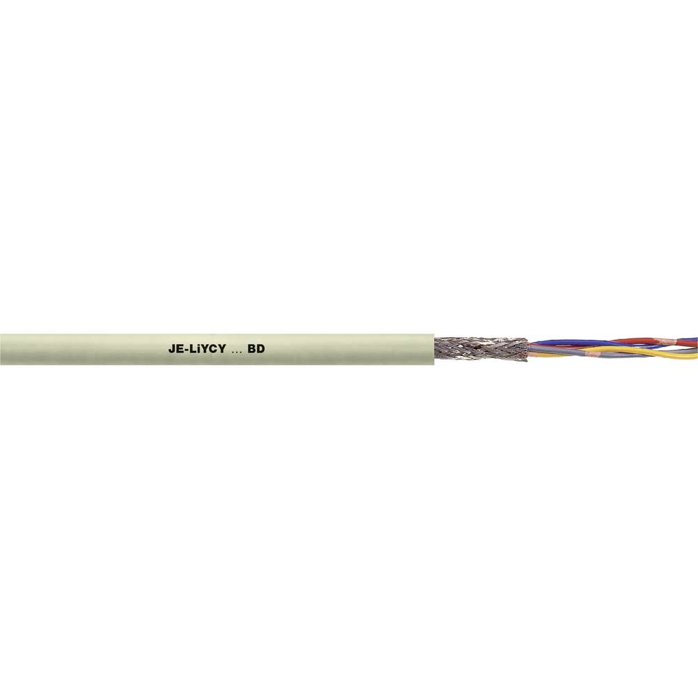 LAPP 34201-1000 datový kabel JE-LiYCY...BD 4 x 2 x 0.50 mm² šedá 1000 m