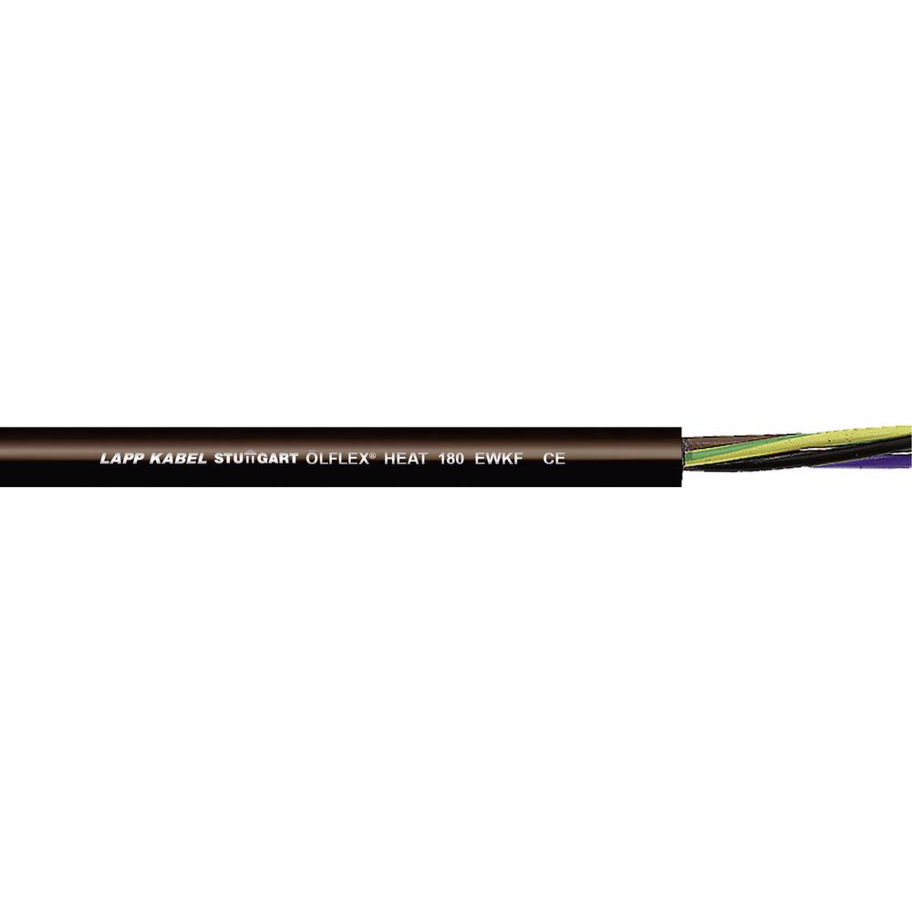 LAPP ÖLFLEX® HEAT 180 EWKF vysokoteplotní kabel 7 G 1 mm² černá 46110-100 100 m
