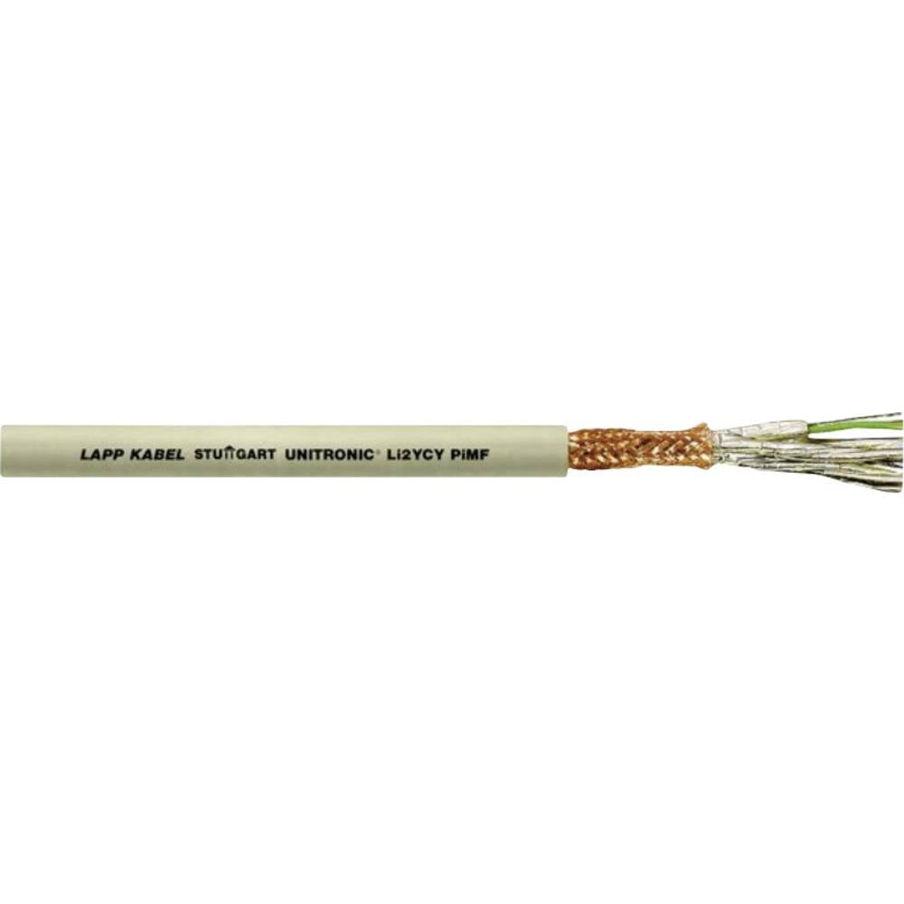 LAPP 34046-500 datový kabel UNITRONIC® Li2YCY PiMF 3 x 2 x 0.34 mm² šedá 500 m