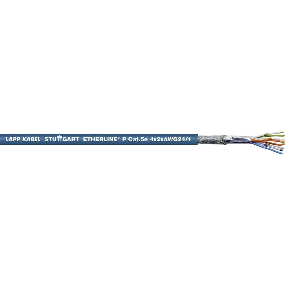 LAPP 2170280-1 ethernetový síťový kabel CAT 5e SF/UTP 2 x 2 x 0.22 mm² modrá metrové zboží