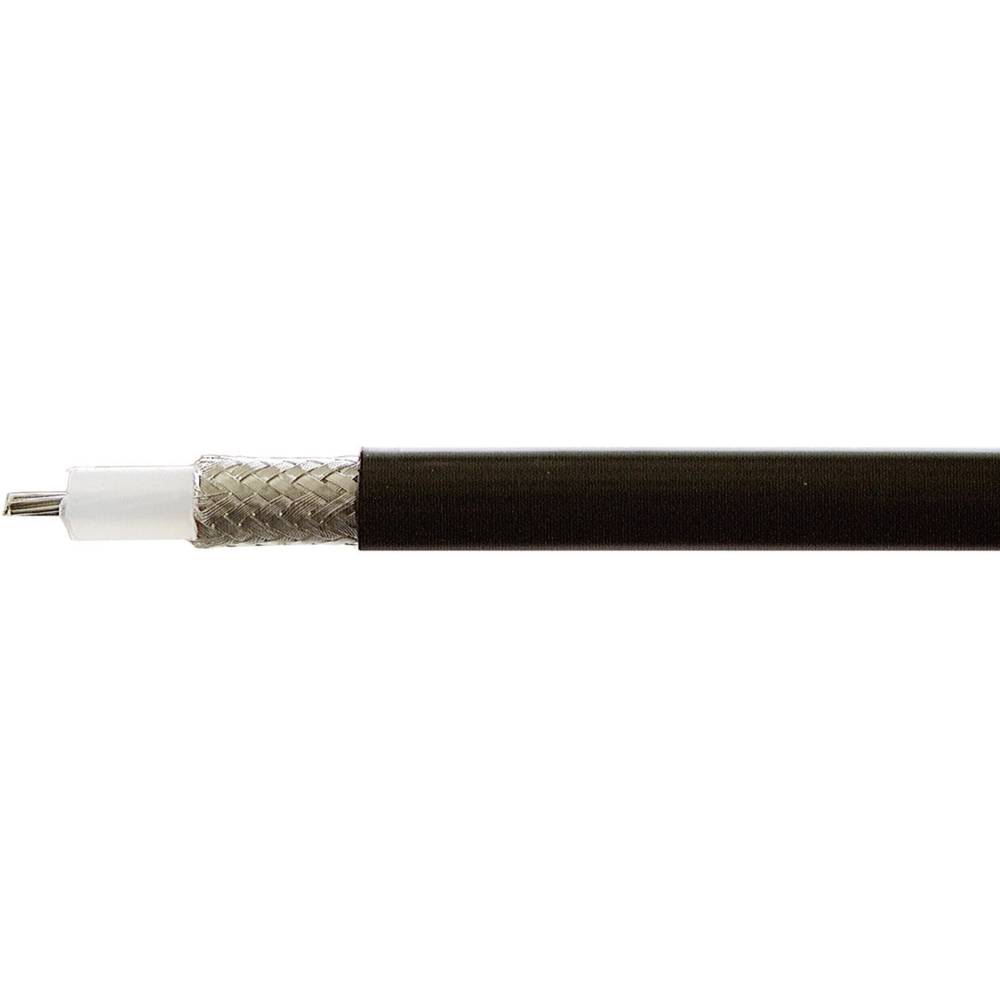 Huber+Suhner 22510015 koaxiální kabel vnější Ø: 4.95 mm RG58 C/U 50 Ω 38 dB černá metrové zboží