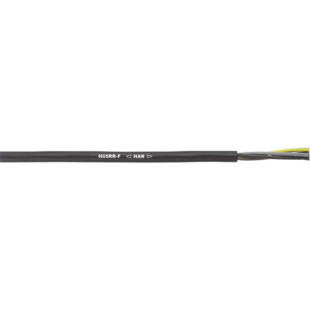 LAPP 16002133-1 kabel s gumovou izolací H05RR-F 5 x 2.5 mm² černá metrové zboží