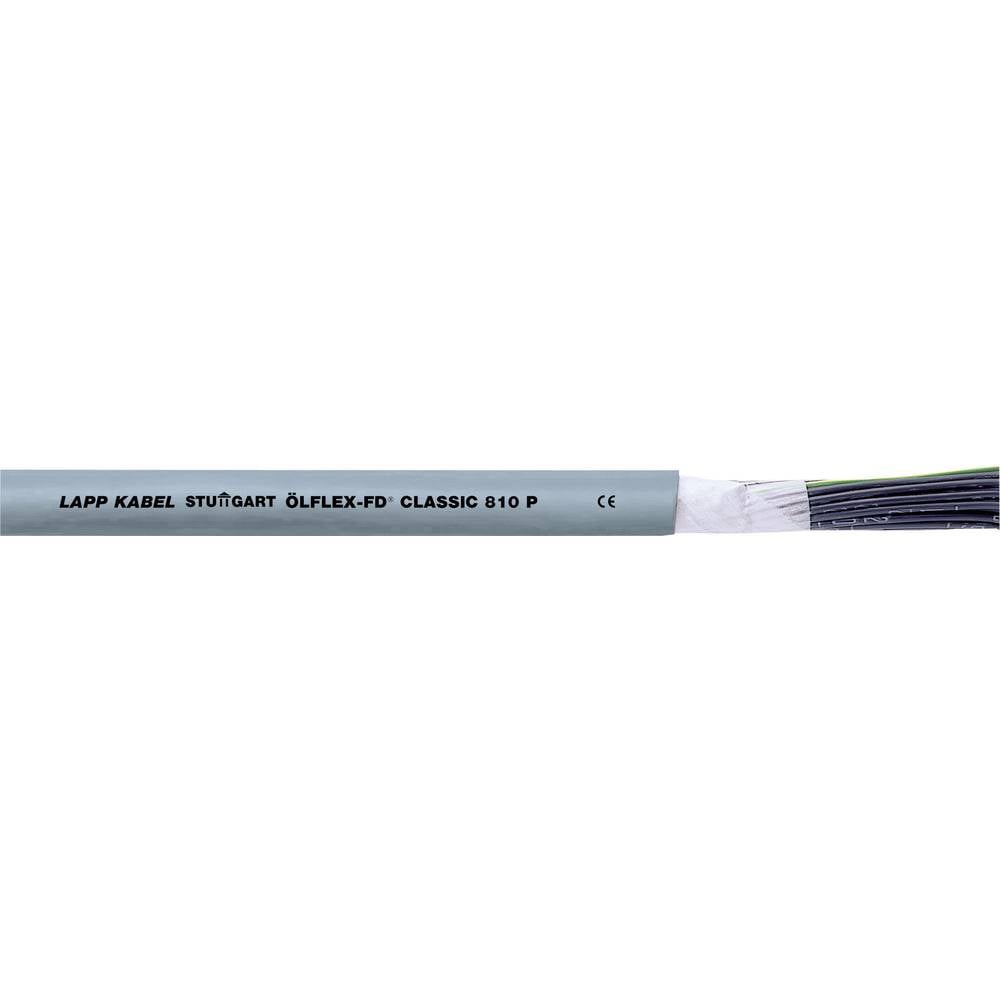 LAPP 26370-100 kabel pro energetické řetězy ÖLFLEX® CLASSIC FD 810 P 3 G 2.50 mm² šedá 100 m
