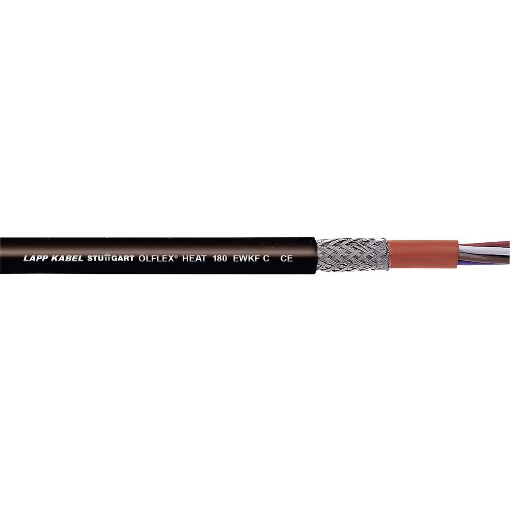 LAPP ÖLFLEX® HEAT 180 EWKF vysokoteplotní kabel 7 G 1 mm² černá 46312-100 100 m