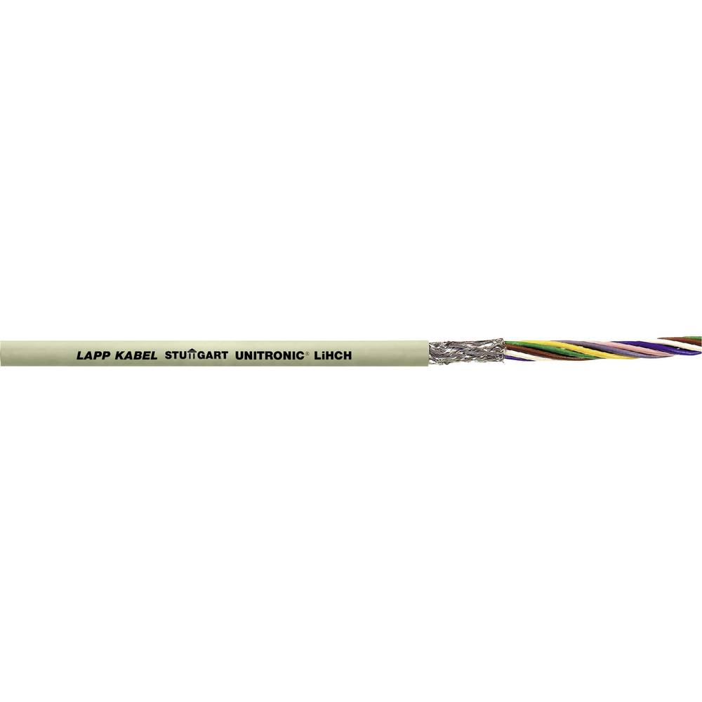 LAPP 37802-500 datový kabel UNITRONIC® LiHCH 2 x 1 mm² šedá 500 m
