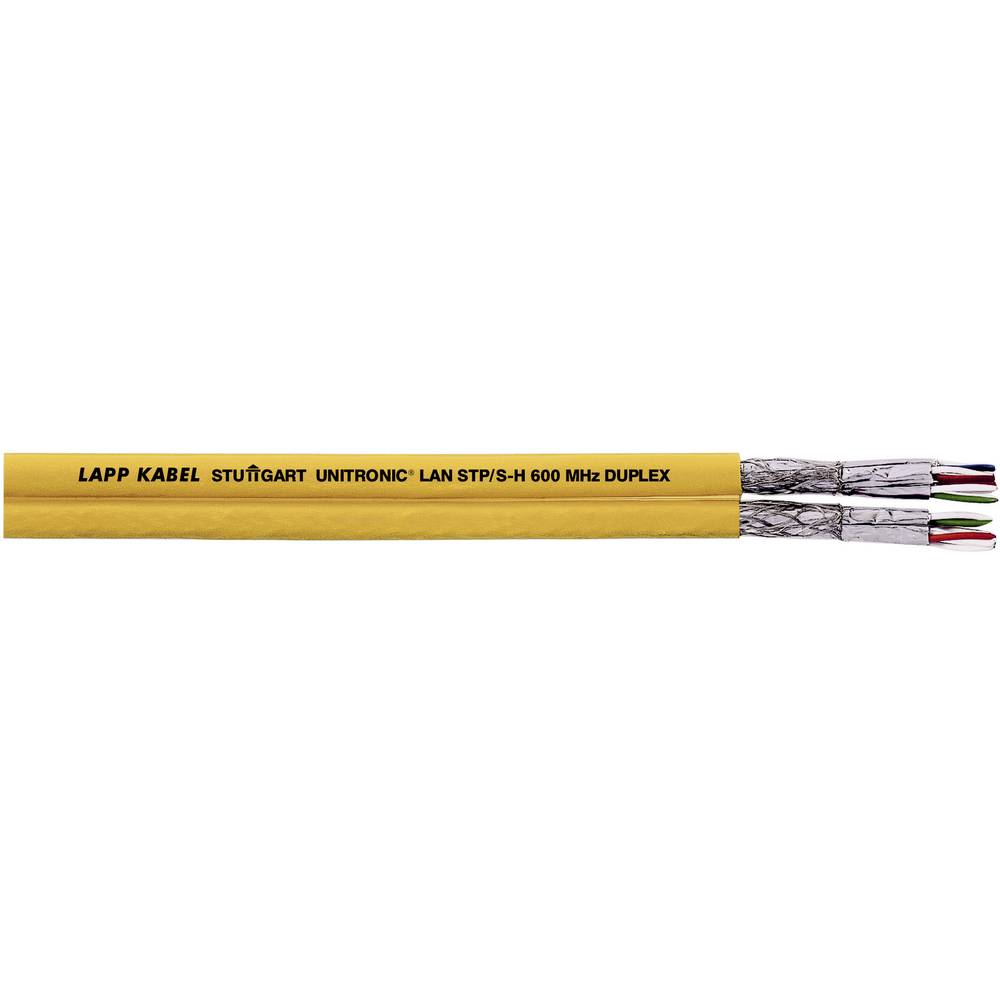 LAPP 2170634-1000 ethernetový síťový kabel CAT 7 S/FTP 4 x 2 x 0.25 mm² žlutá 1000 m