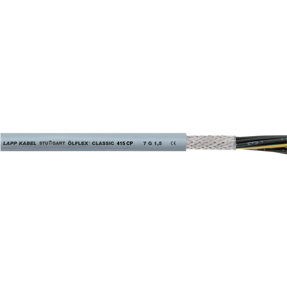 LAPP ÖLFLEX® 415 CP řídicí kabel 7 G 1 mm² šedá 1314039-500 500 m