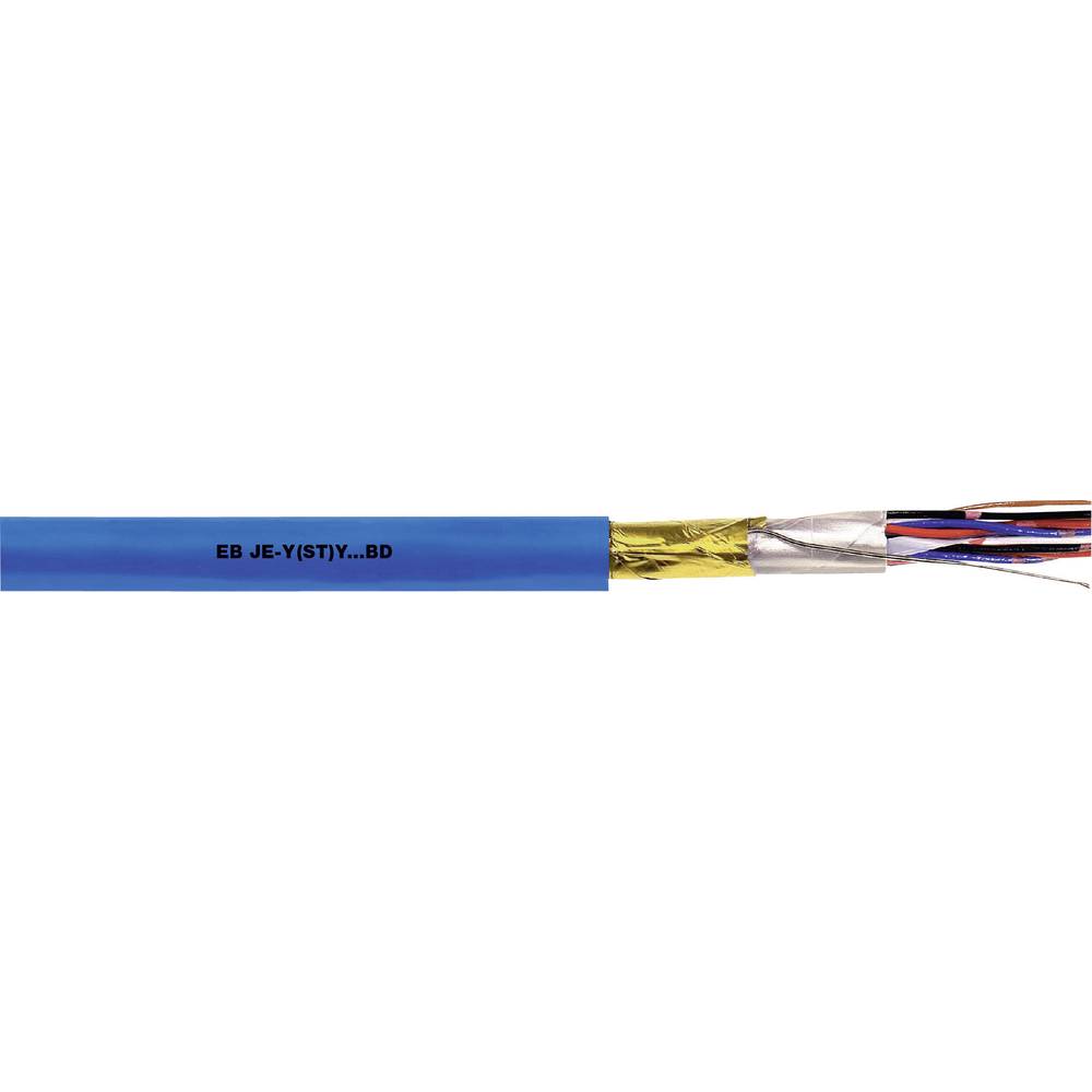 LAPP 34125-100 datový kabel UNITRONIC® JE-Y(ST)Y...BD EB 20 x 2 x 0.80 mm² modrá 100 m