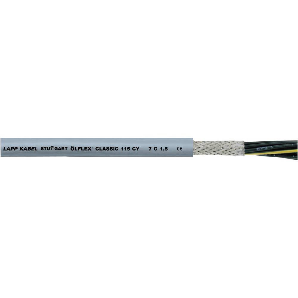 LAPP ÖLFLEX® CLASSIC 115 CY řídicí kabel 7 x 1 mm² šedá 1136857-1000 1000 m