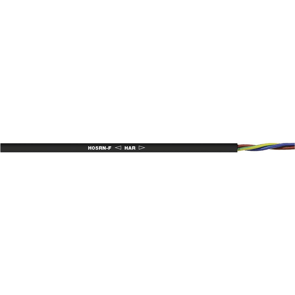 LAPP 1600253-50 připojovací kabel H05RN-F 3 x 1 mm² černá 50 m