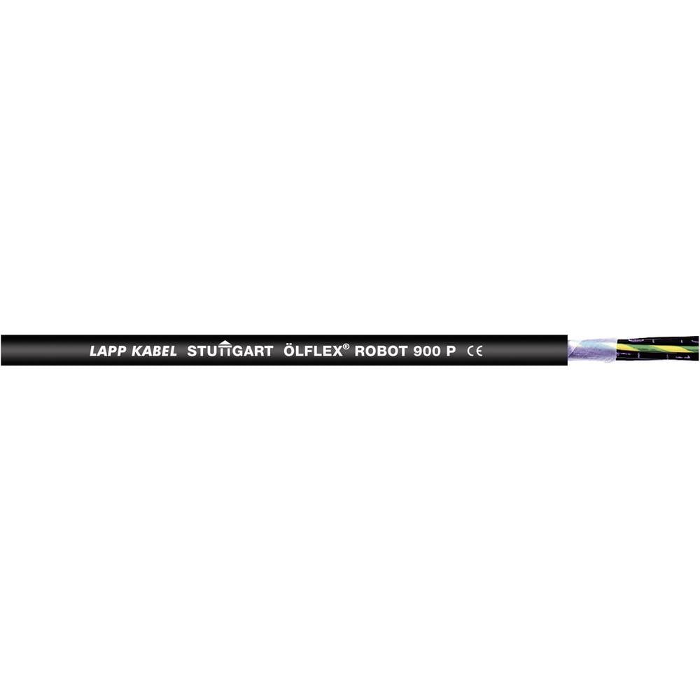 LAPP 28110-500 kabel pro energetické řetězy ÖLFLEX® ROBOT 900 P 7 x 0.25 mm² černá 500 m