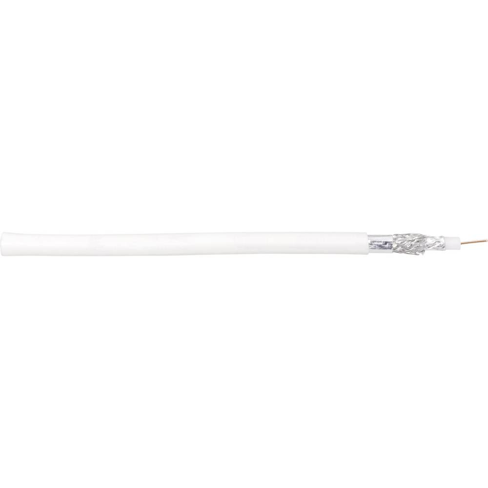 70I044 koaxiální kabel vnější Ø: 4.50 mm 75 Ω bílá 25 m