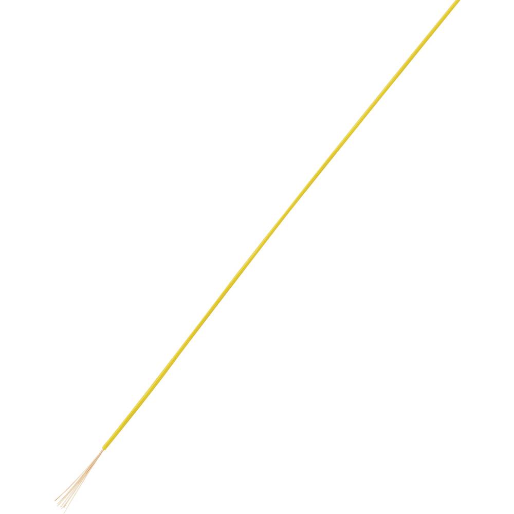 TRU COMPONENTS 1564662 lanko/ licna LiFY, 1 x 0.50 mm², žlutá, 10 m