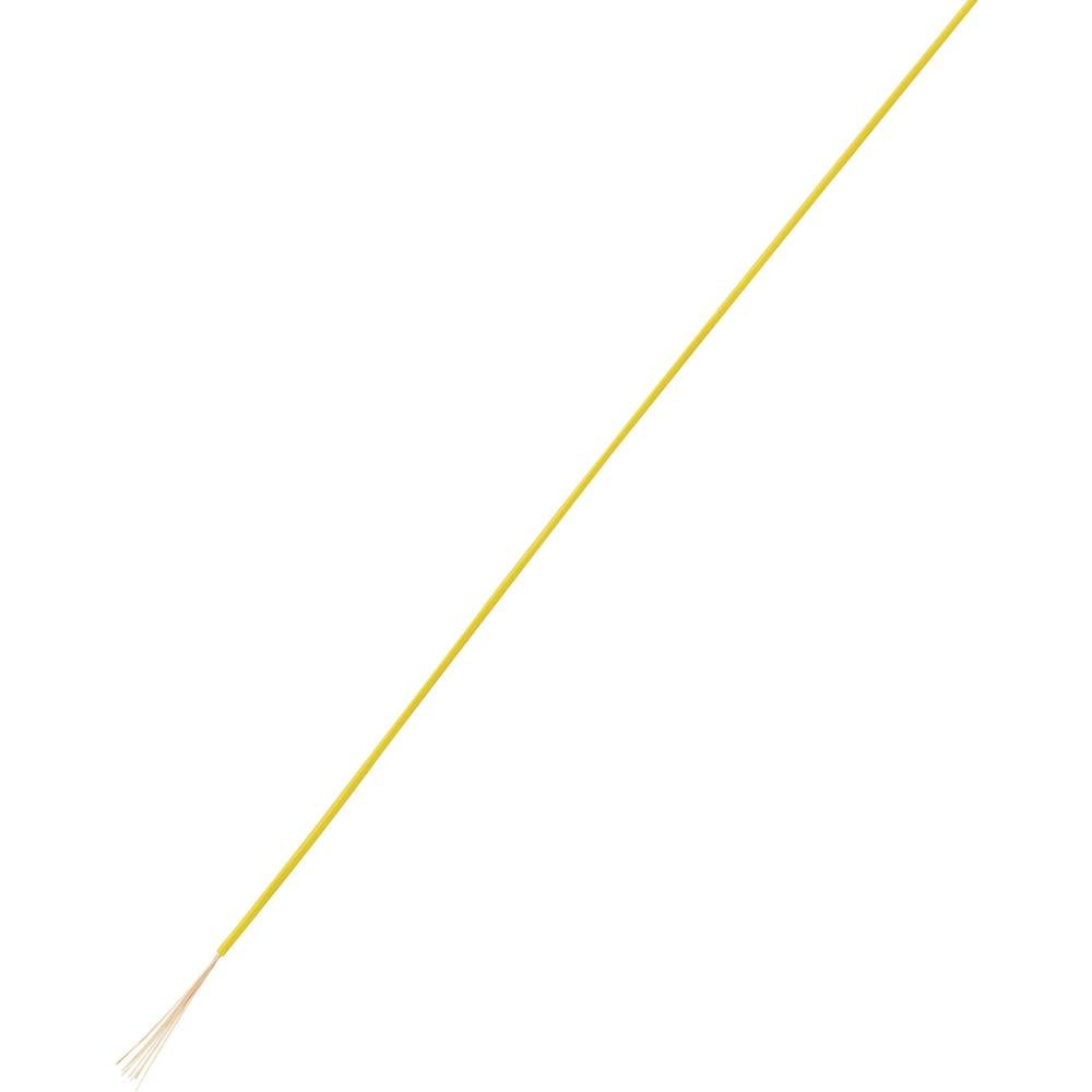 TRU COMPONENTS 1572463 lanko/ licna LiFY, 1 x 0.25 mm², žlutá, 10 m