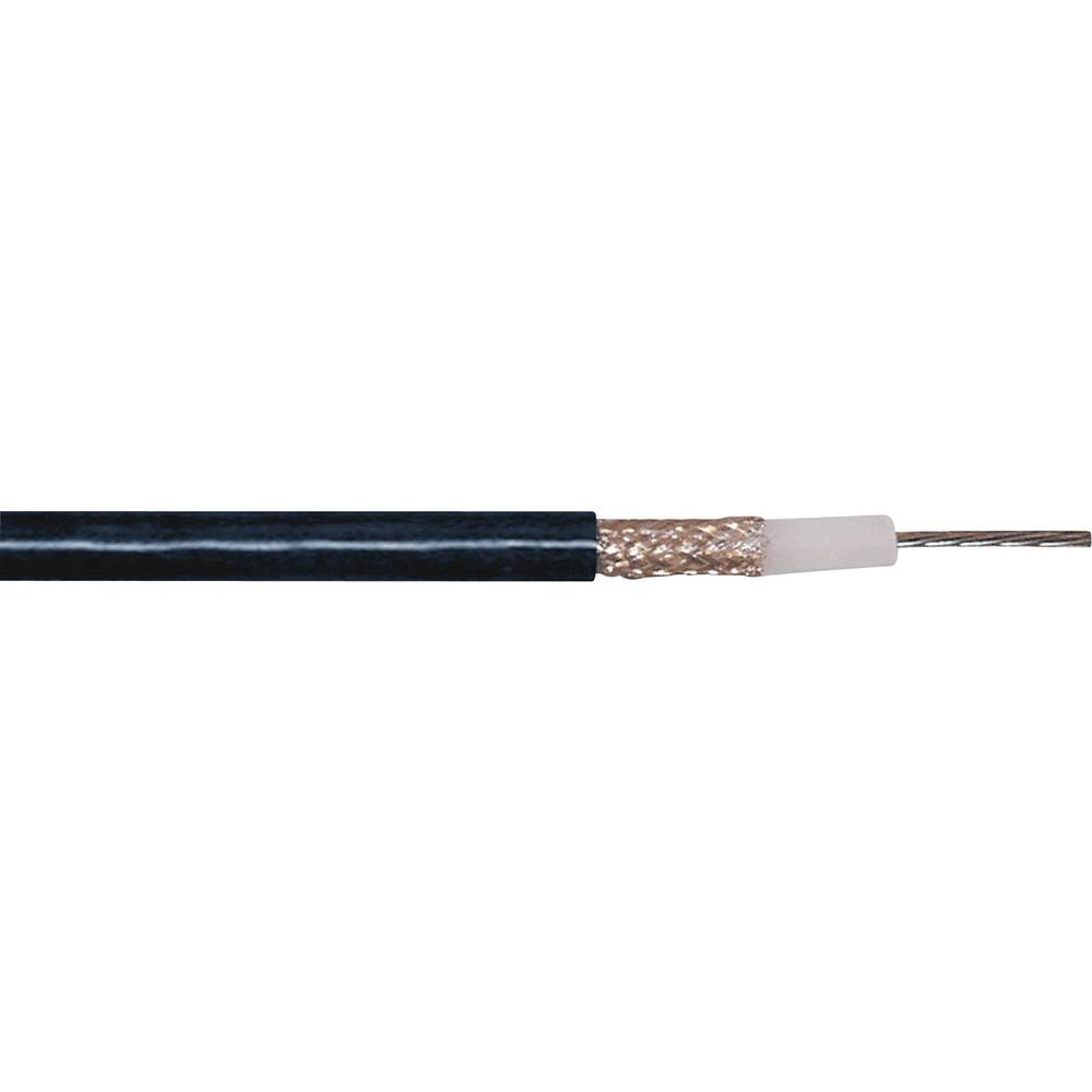 Kash 607514 koaxiální kabel vnější Ø: 10.30 mm RG213 50 Ω 60 dB černá metrové zboží