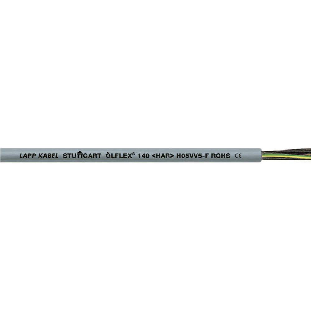 LAPP H05VV-F řídicí kabel 7 G 1 mm² šedá 11020-100 100 m
