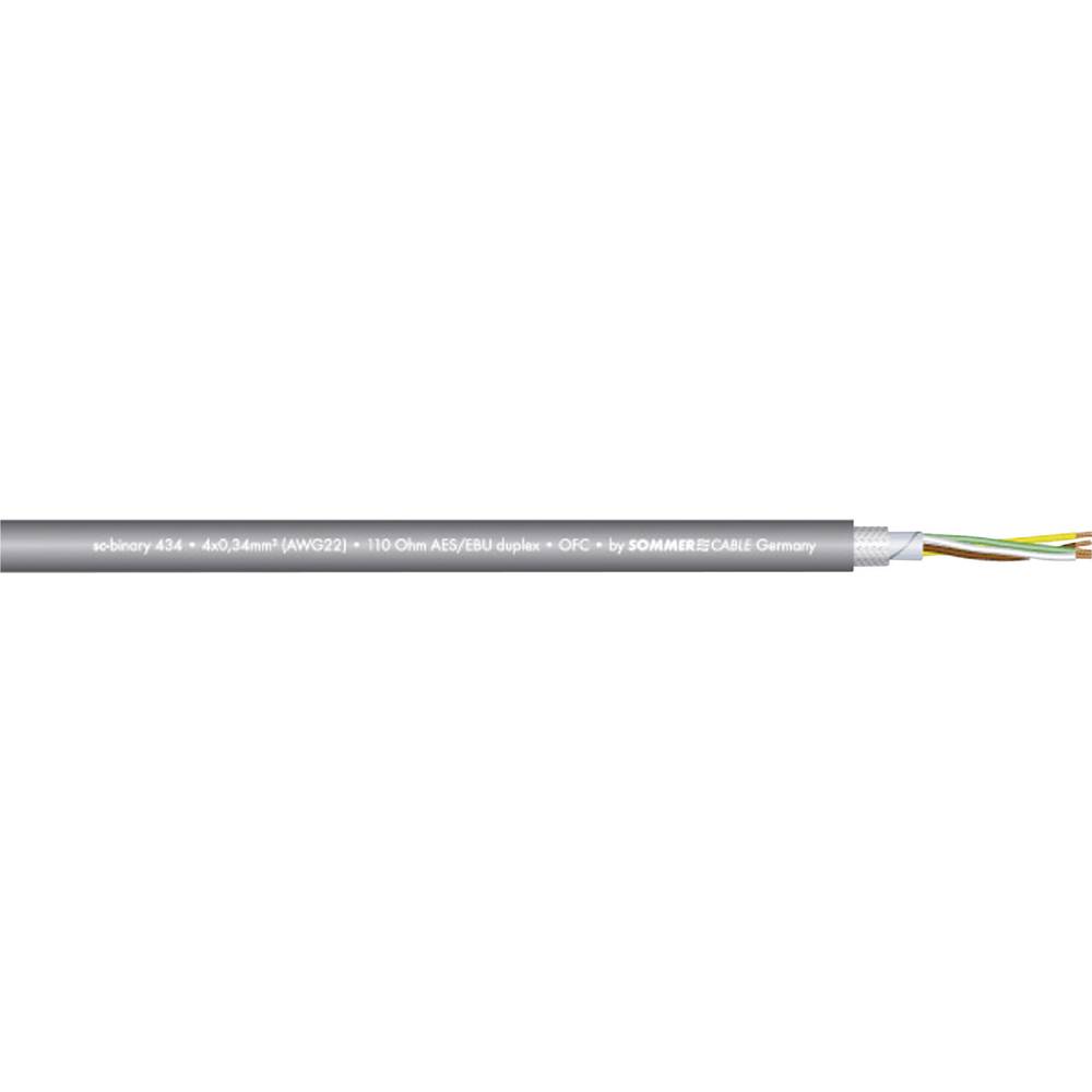Sommer Cable 540-0056 digitální kabel 4 x 0.34 mm² šedá metrové zboží