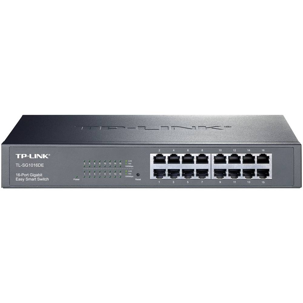 TP-LINK TL-SG1016DE síťový switch, 16 portů, 1 GBit/s