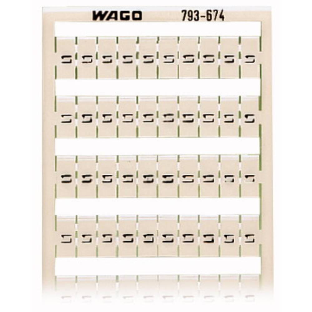 WAGO 793-674 popisné karty 5 ks