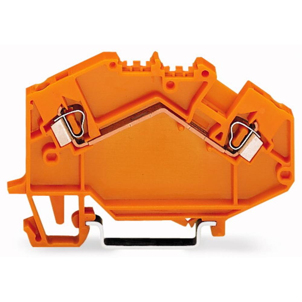 WAGO 780-602 průchodková svorka 5 mm pružinová svorka oranžová 50 ks