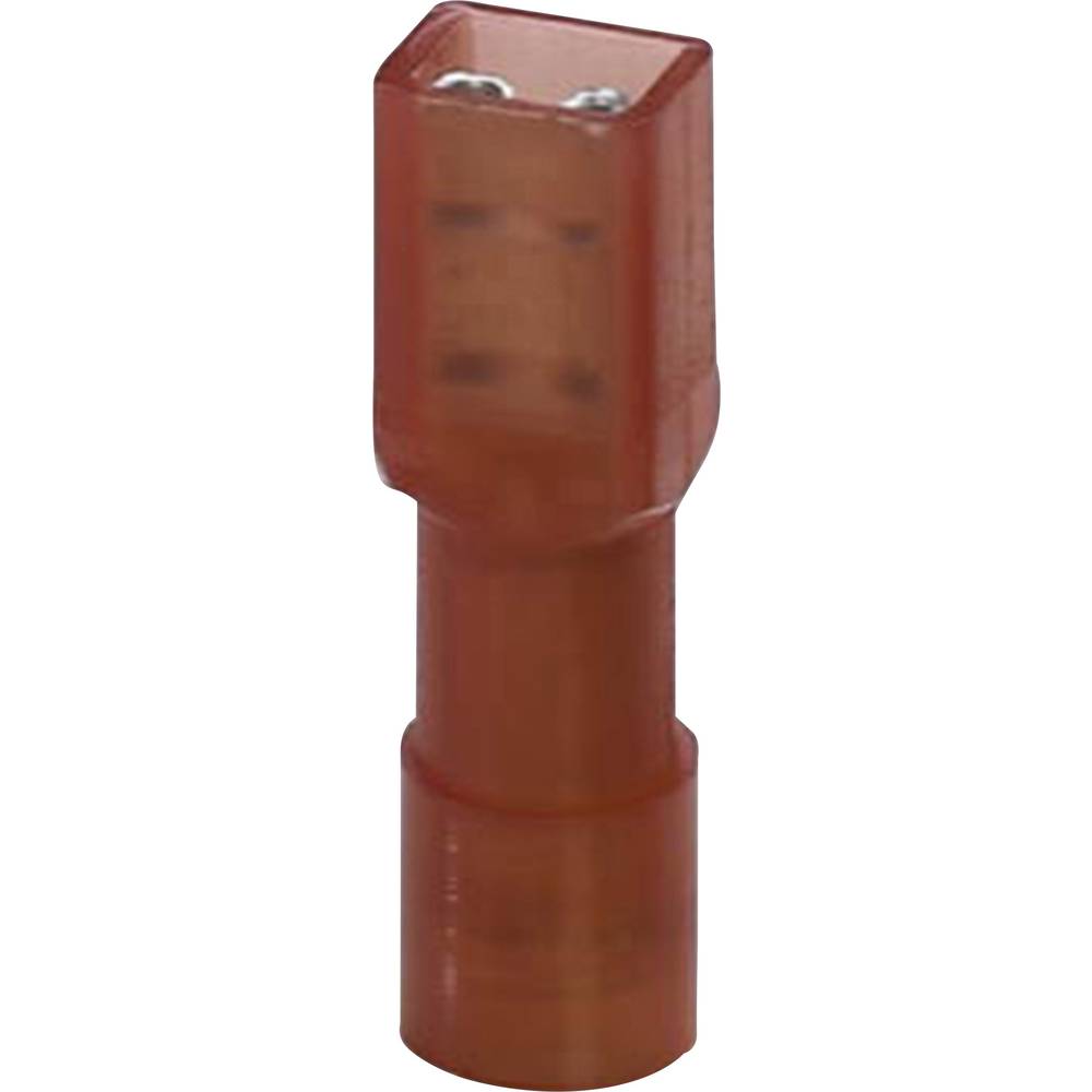 Phoenix Contact 3240538 faston zásuvka Šířka zástrčky: 6.3 mm Tloušťka konektoru: 0.8 mm 180 ° plná izolace červená 50 k