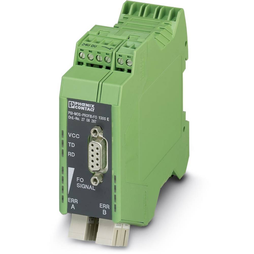 Phoenix Contact převodník pro optický kabel PSI-MOS-PROFIB/FO1300 T konvertor optických kabelů