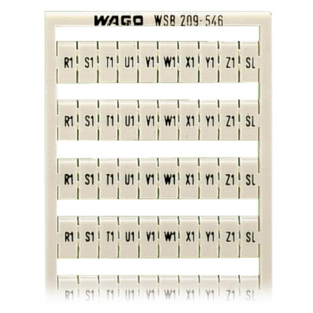 WAGO 209-546 popisné karty 5 ks