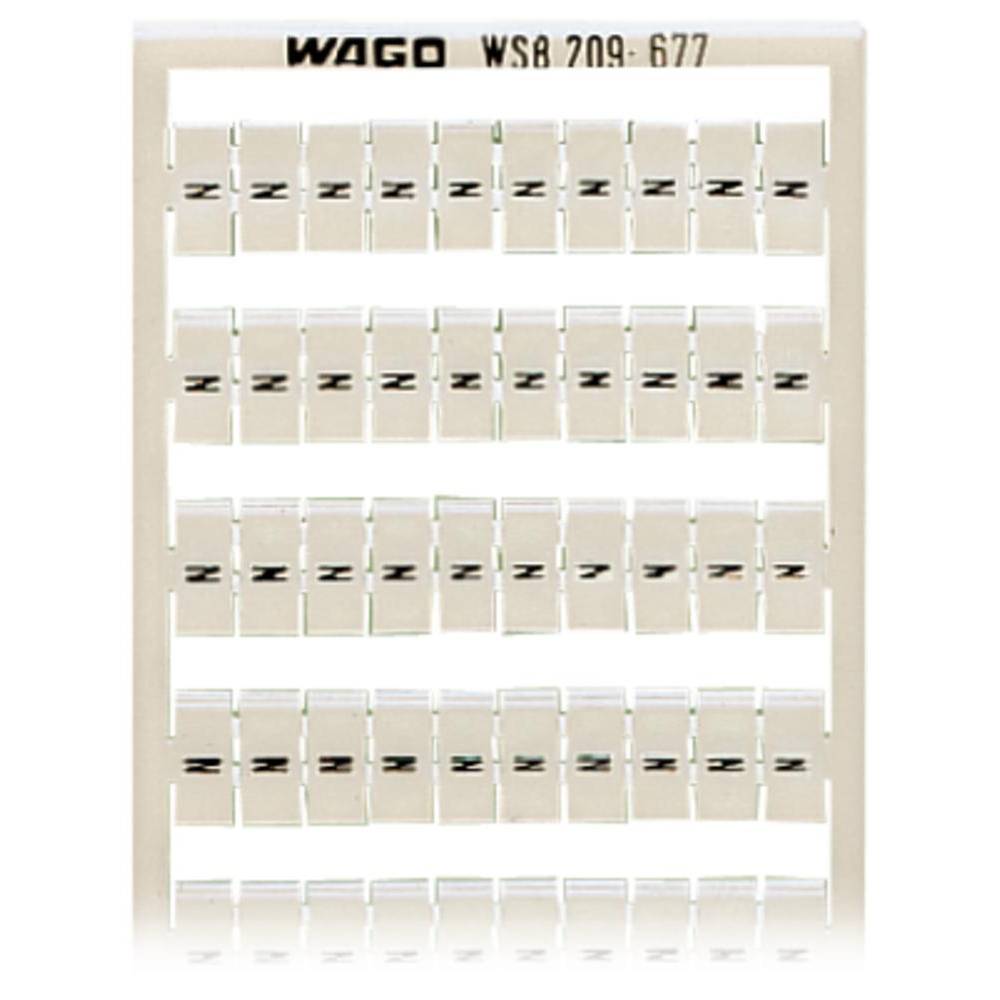 WAGO 209-677 popisné karty Otisk (Kabelový značkovač): N 5 ks