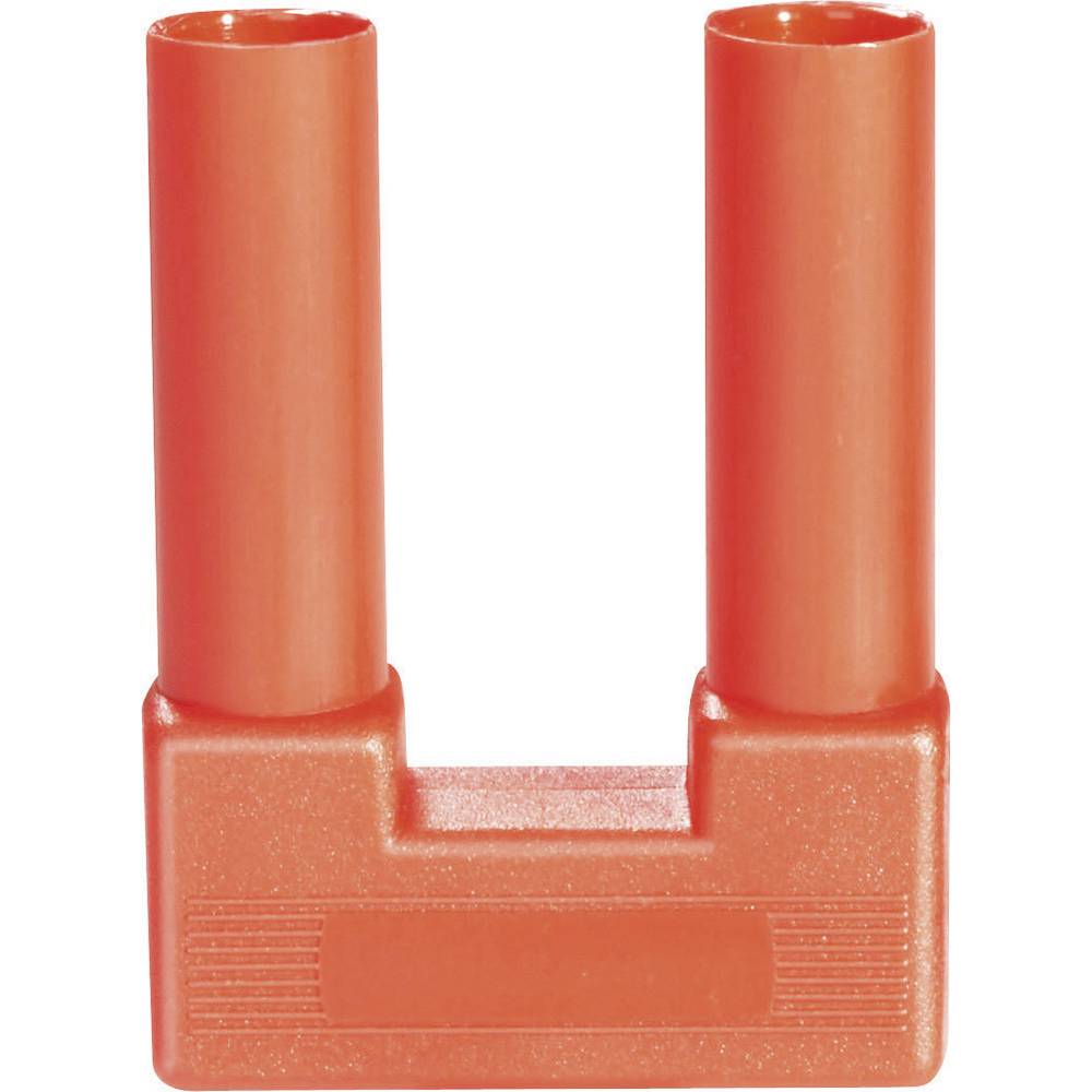 Schnepp SI-FK 19/4 rt bezpečnostní zkratovací můstek červená Ø pin: 4 mm Rozestup hrotů: 19 mm 1 ks