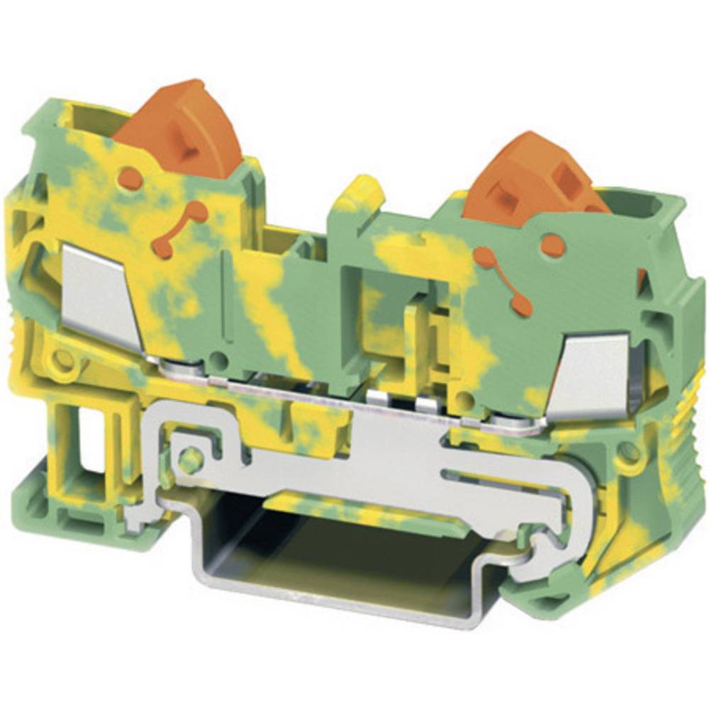 Phoenix Contact QTC 2,5-PE 3206432 trojitá svorka ochranného vodiče Pólů: 2 0.5 mm² 2.5 mm² zelená, žlutá 1 ks