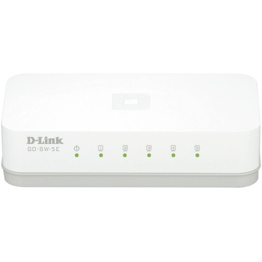 D-Link GO-SW-5E síťový switch 5 portů, 100 MBit/s