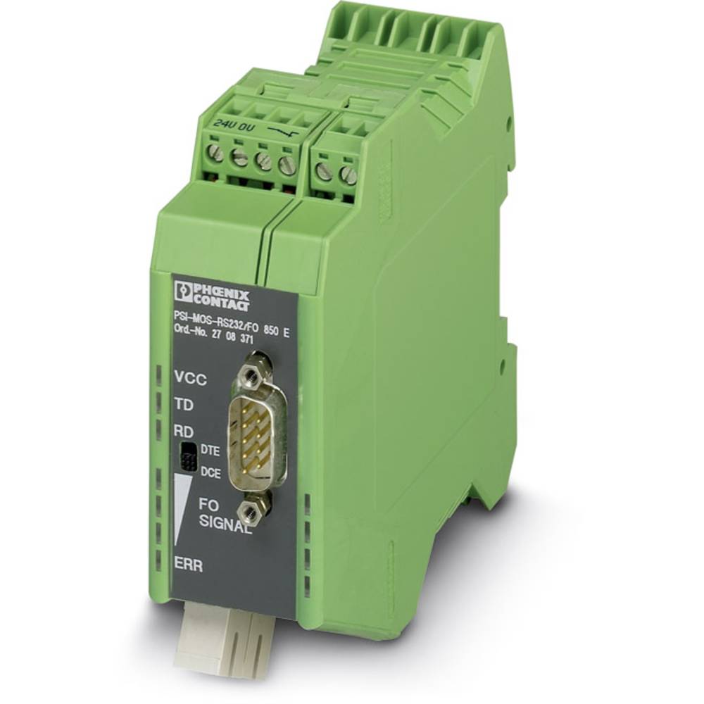 Phoenix Contact převodník pro optický kabel PSI-MOS-RS232/FO1300 E konvertor optických kabelů