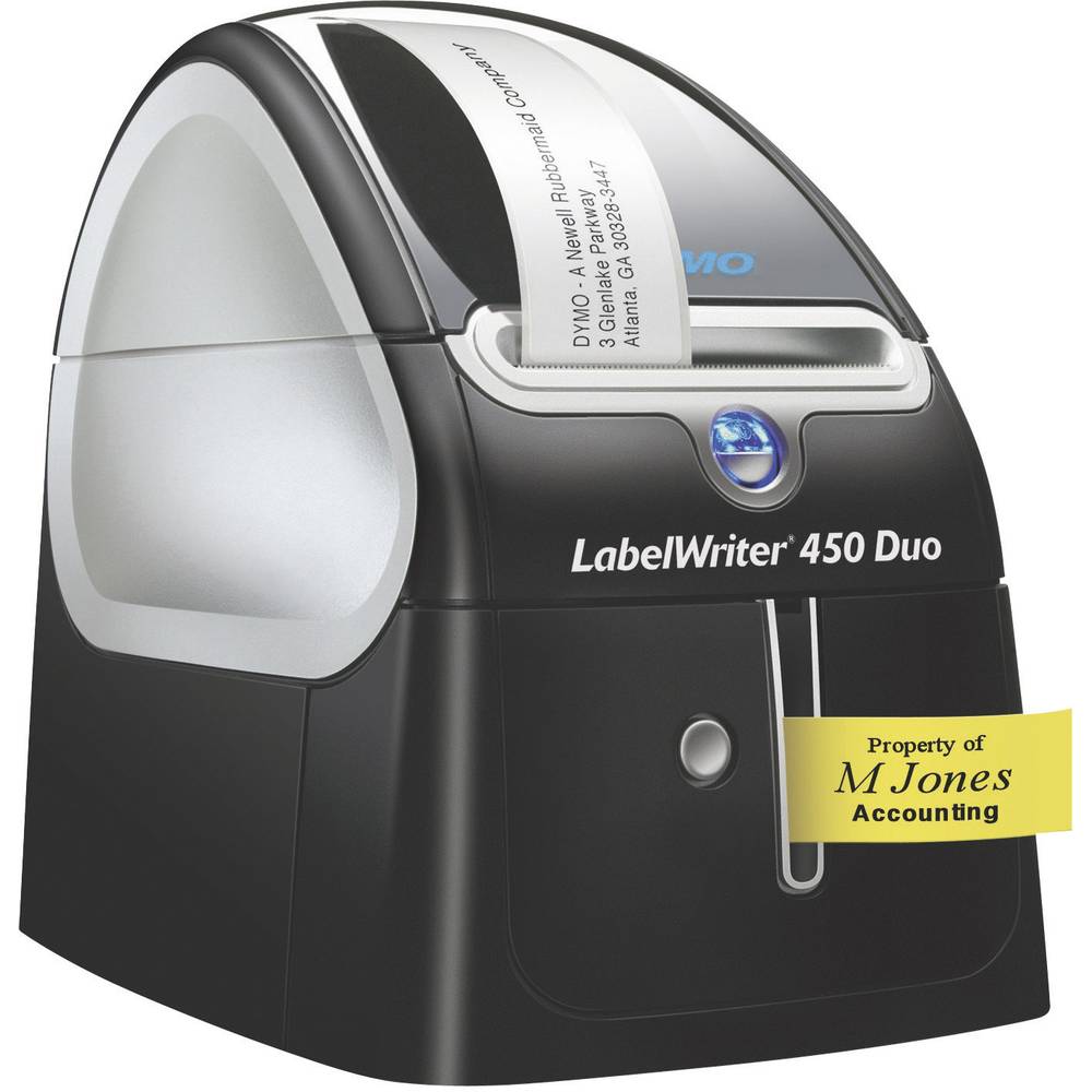DYMO LabelWriter 450 Duo tiskárna štítků termální s přímým tiskem 300 x 600 dpi Šířka etikety (max.): 56 mm USB