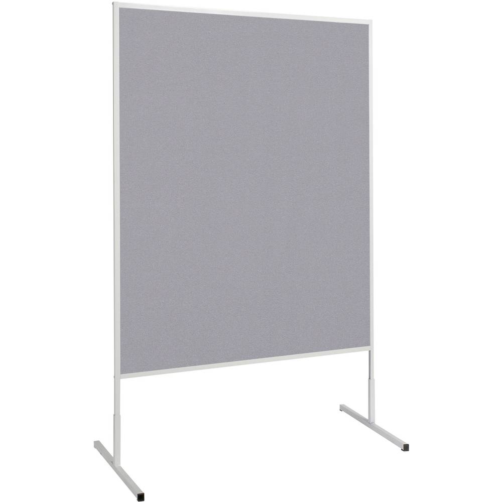 Maul sloupek pro moderační stěnu Moderationstafel MAULstandard (š x v) 120 cm x 150 cm plsť šedá oboustranně použitelné,