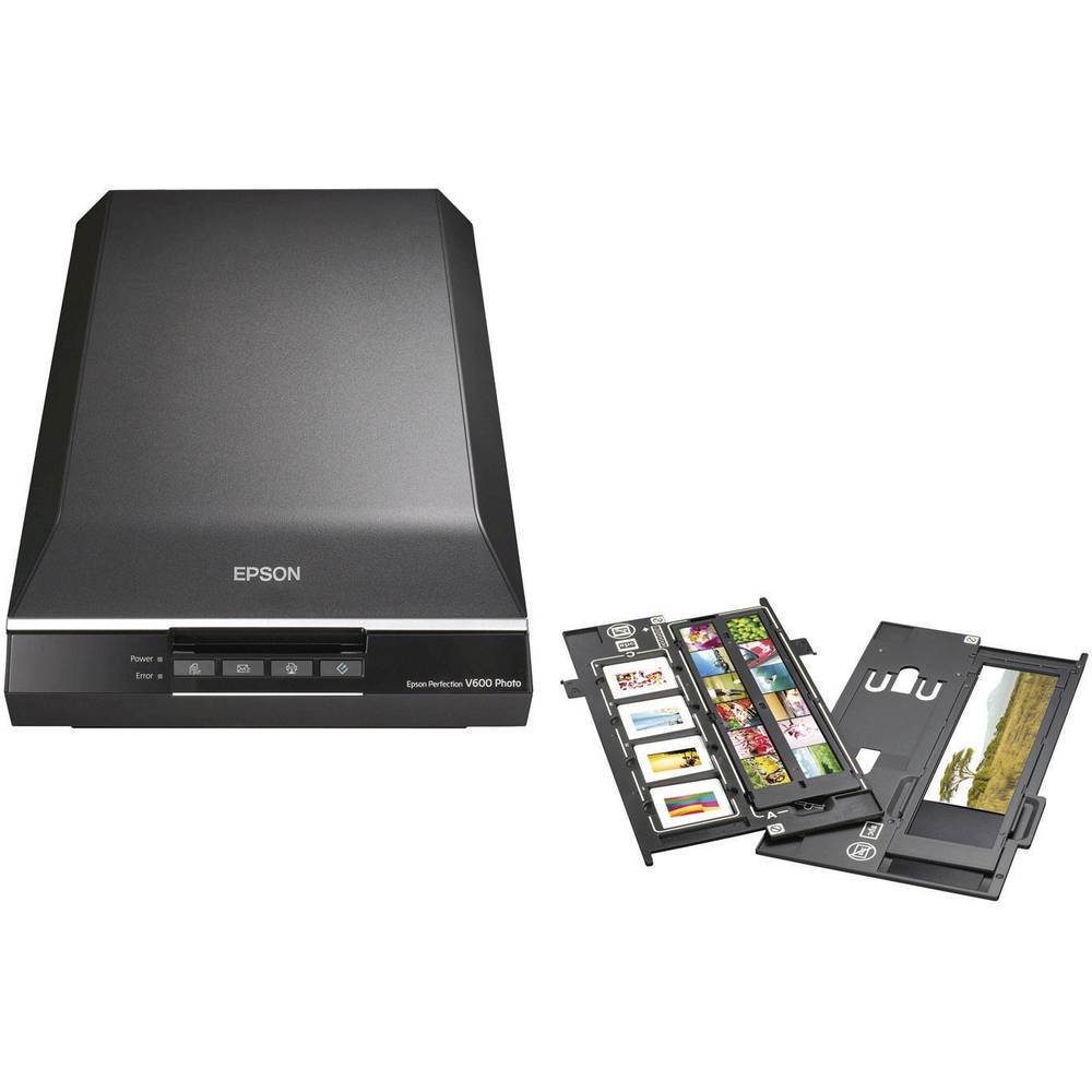 Epson Perfection V600 Photo plochý skener A4 6400 x 9600 dpi USB dokumenty, fotky, dia snímky, negativy